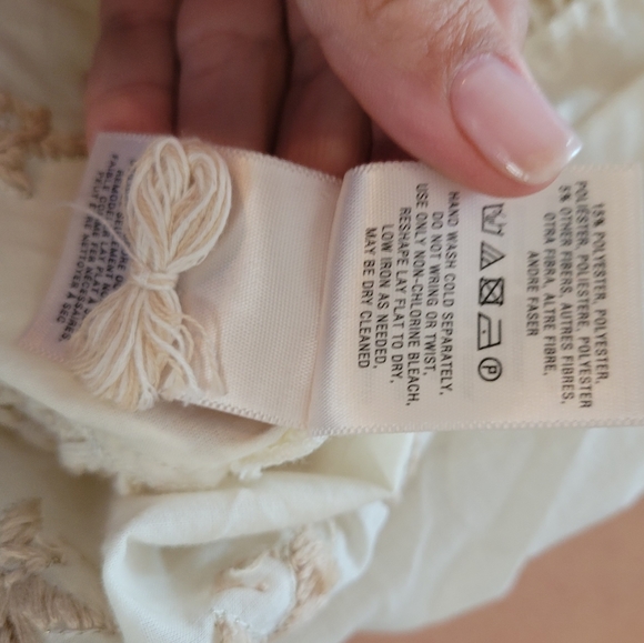 Knitted and knotted crochet embroidered cardigan ⁶³ - Picture 9 of 10